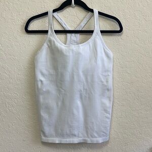 Lululemon Ebb to Street tank Size 10 white